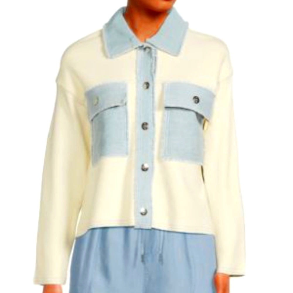 Nanette Lepore Raw Edge Tracker Jacket